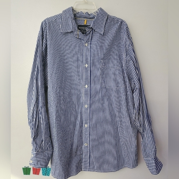 Nautica Other - Nautica Jeans Co Button Up Dress Shirt XL